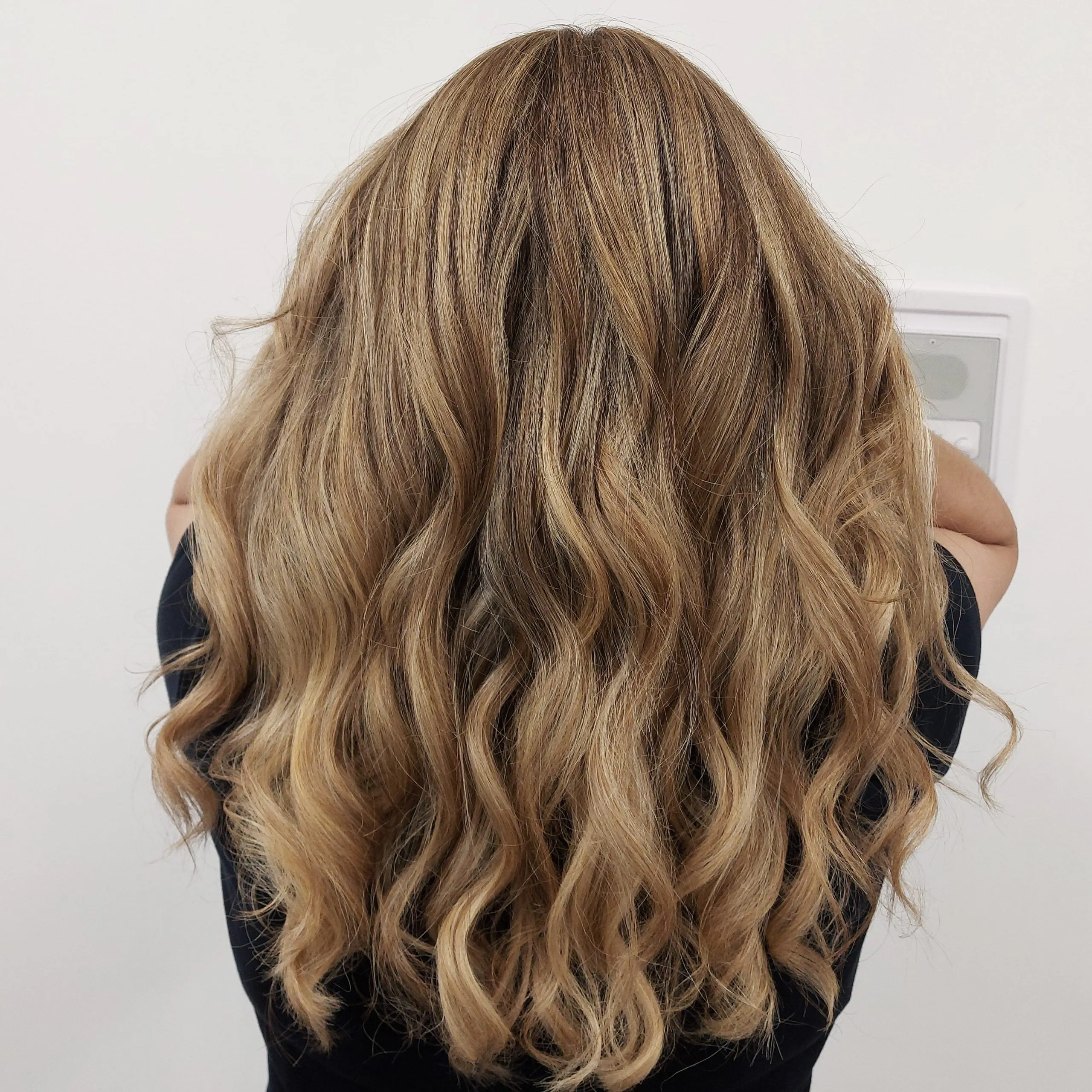 Professional hair coloring and highlights at Stellar Beauty Salon